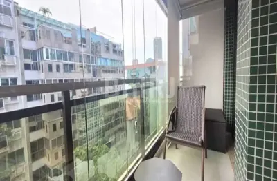 Flat com 1 quarto à venda na Avenida General San Martin, Leblon, Rio de Janeiro