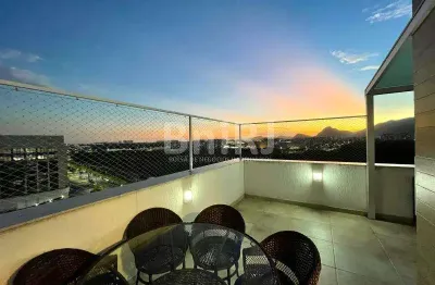 Cobertura com 4 quartos à venda na Avenida Antônio Gallotti, Jacarepaguá, Rio de Janeiro