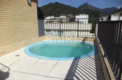 Cobertura com 4 quartos à venda na Rua Marquês de Pinedo, Laranjeiras, Rio de Janeiro