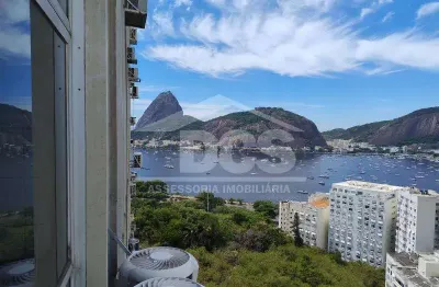 Botafogo - ótimo apartamento - vista deslumbrante - 2 quartos e vaga