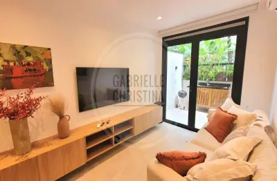 Garden de 1 quarto mobiliado - a uma quadra da praia do leblon