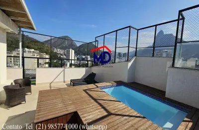 Botafogo cobertura totalmente reformada, duplex,  3 qtos  2 vagas prédio de altissimo padrão