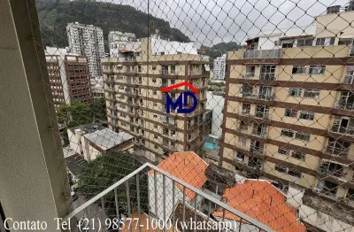 Botafogo, cobertura, 2 suites, 2 vagas, terraço com vista urbana do bairro