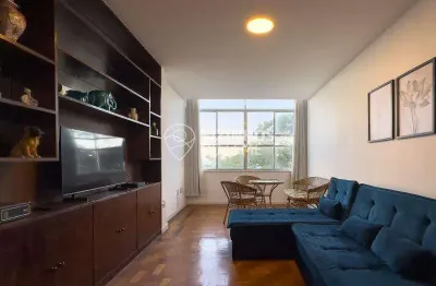 Vista mar frontal leme – 110m², 3 quartos + dependência, 1 vaga, vista espetacular
