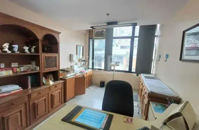 Sala comercial, próxima ao metrô, 30m², em botafogo , rio de janeiro - rj