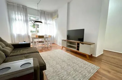 Apt. montado, planejado e desocupado em copa pronto para temporada!! 2 quartos + dependência. 3 banheiros. oportunidade, excelente localização. entre figueiredo magalhães e siqueira campos! 695mil.