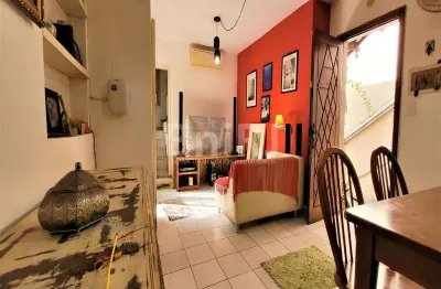 Apartamento garden à venda em santa teresa, largo das neves, 2 quartos, closet