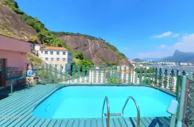 Cobertura a venda na urca 5 quartos (2 suites) av. são sebastião