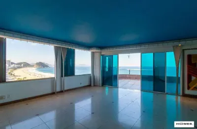 Hoomes imóveis vende atlântica cobertura 338m² por r$ 14.500.000,00