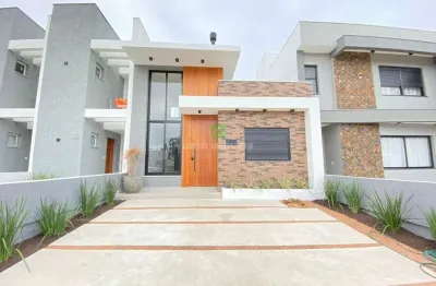 Casa térrea, funcional e integrada no lagos de nova ipanema com 100m². mais uma opção chegando com 100m² privativos, nova, 3 dormitórios  sendo 1 suít