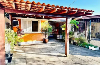 Casa térrea no loteamento moradas do sul, um residencial de referência no bairro hípica zona sul de porto alegre. o imóvel conta com 3 dormitórios, a