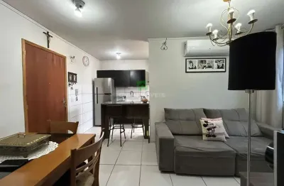 Apartamento à venda em porto alegre-rs, no bairro chapéu do sol: 2 quartos, 1 sala, 1 banheiro, 1 vaga e 51m²