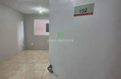 Apartamento à venda em canoas-rs, rio branco: 2 quartos, 1 sala, 1 banheiro, 1 vaga de garagem, 41,19 m².