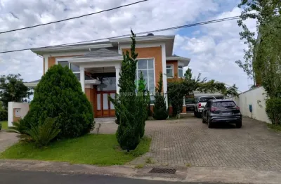 Imóvel de luxo no chapéu do sol: casa em condomínio com 4 suítes, 3 salas e 550m² em porto alegre-rs