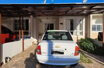 Casa em condomínio à venda em porto alegre-rs, bairro restinga - 2 quartos, 1 sala, 1 banheiro, 1 vaga - 55,00 m².