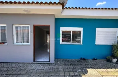 Casa em condomínio à venda em porto alegre-rs, bairro ponta grossa! 2 quartos, 1 sala, 1 banheiro, 1 vaga, 48m².