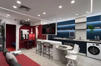 Apartamento/studio a venda no condomínio out no bairro jardim aclimação - maringá/pr