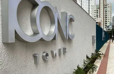 Apartamento em construção no edifício iconic tower em balneário camboriú/sc.