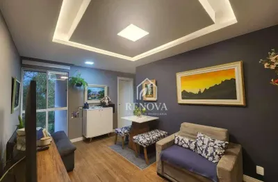 Apartamento com 2 quartos à venda, 45 m² por r$ 290.000 - cascata do imbuí - teresópolis/rj