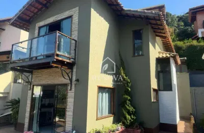 Casa com 3 quartos, 214 m² - venda por r$ 990.000 ou aluguel por r$ 4.758/mês - vargem grande - teresópolis/rj