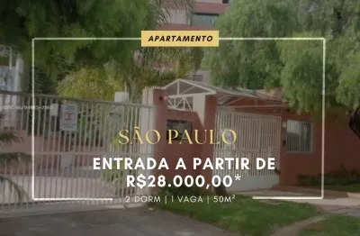 Apartamento à venda em são paulo - vila curuçá - entrada de 26.000,00