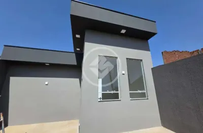 CASA MODERNA RECEM CONSTRUIDA COM 2 QUARTOS SENDO 1 SUÍTE codigo: 142680