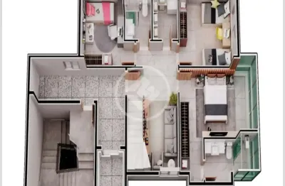 Apartamento com 3 quartos à venda no Horto, Ipatinga 