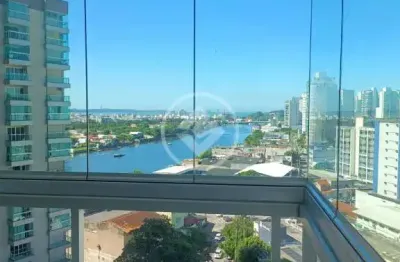 Alugo apartamento de 2 quartos, com vista livre do canal e praia, andar alto. codigo: 126867