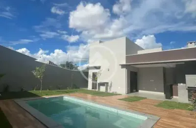 Casa com piscina e aera gourmet, 03 quartos sendo 01 com suíte máster  bairro: universitário -  campo grande - ms codigo: 100532