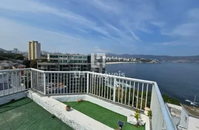 Cobertura disponível para venda na praia joão caetano, ingá, niterói-rj