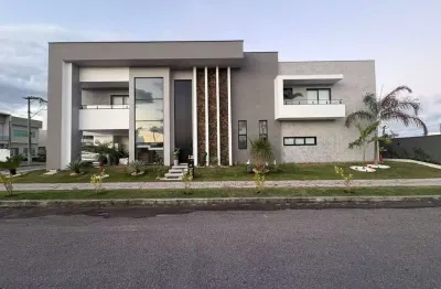 Imponente casa alto padrão no melhor condomínio de maricá