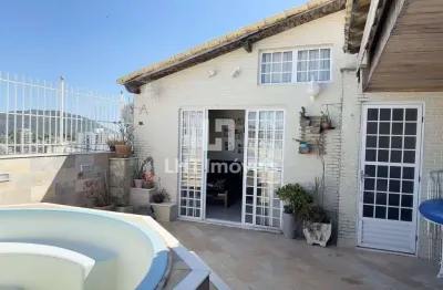 Cobertura duplex - 4 quartos, 3 vagas e lazer privativo no 21º andar - r. gavião peixoto, icaraí