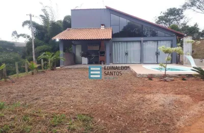 Granja com casa de 3/4, piscina e área gourmet r$ 480.000 - barreira do triunfo - juiz de fora/mg