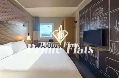 Flat disponível para venda no ibis jacareí, com 18m², 1 dormitório e 1 vaga