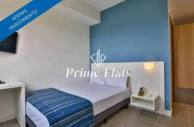 Flat disponível para venda no hotel transamerica fit jacarei, com 18m², 1 dormitório e 1 vaga