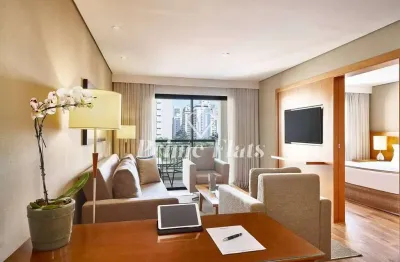 Flat disponível para venda no george v residence casa branca no jardim paulista, com 62m², 1 dormitório e 1 vaga