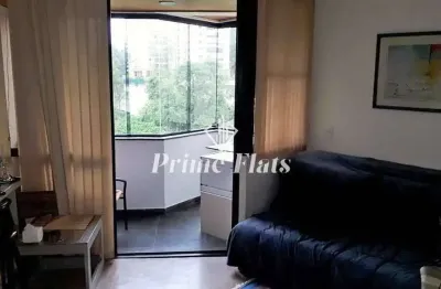 Flat disponível para locação no morumbi residence, com 34m², 1 dormitório e 1 vaga
