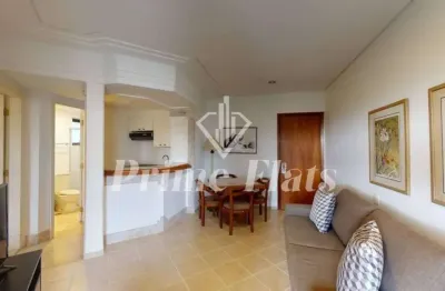 Flat disponível para locação no golden tower residence, com 40m², 1 dormitório e 1 vaga de garagem