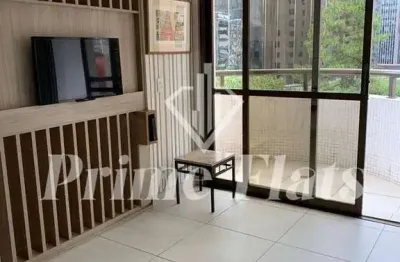 Flat disponível para venda no hotel paulista wall street na bela vista, com 55m², 1 dormitório e 1 vaga de garagem