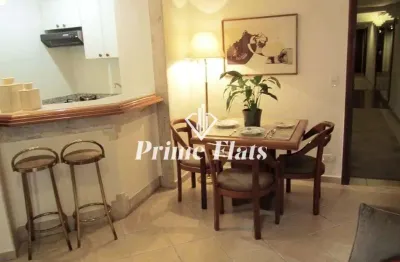 Flat golden tower residence no itaim bibi disponível para venda, com 42,22m², 1 dormitório e 1 vaga