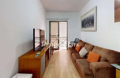 Flat disponível para locação no mercure são caetano do sul, com 42m², 1 dormitório e 1 vaga de garagem