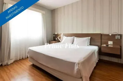 Flat disponível para venda íbis styles campinas alphaville, com 32,01m², 1 dormitório e 1 vaga