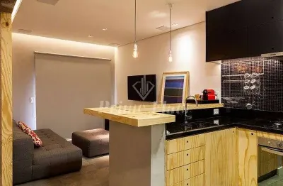 Flat disponível para venda no contemporâneo home e service, com 42m², 1 dormitório e 1 vaga