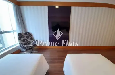 Flat disponível para locação no wyndham garden convention nortel, com 35m², 1 dormitório e 1 vaga de garagem