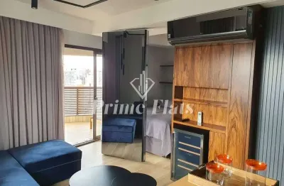 Flat disponível para venda no cyrela by pininfarina no itaim bibi, com 49m², 1 dormitório e 1 vaga