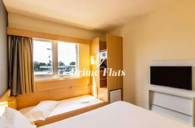 Flat disponível para venda no hotel ibis porto alegre assis, com 18m², 1 dormitório e 1 vaga de garagem