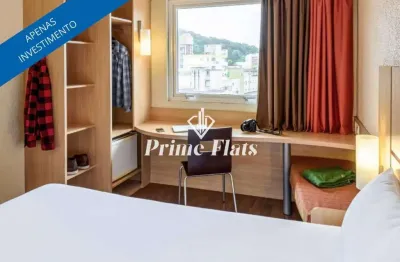 Flat disponível para venda no hotel ibis blumenau, com 30m², 1 dormitório e 1 vaga