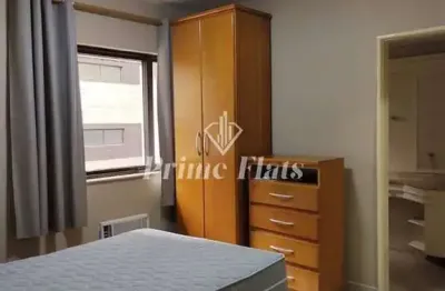 Flat disponível para locação no la residence paulista, com 32m², 1 dormitório e 1 vaga de garagem