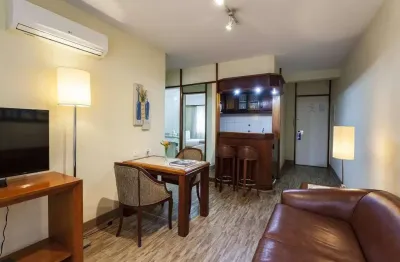 Flat disponível para venda no la residence itaim by manager, com 84m², 2 dormitórios e 1 vaga
