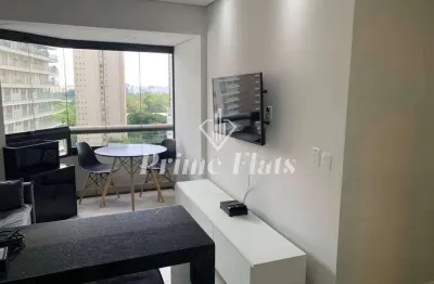 Flat disponível para locação no royal ibirapuera park, com 41m², 1 dormitório e 1 vaga de garagem